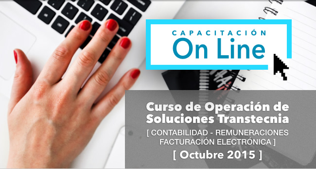 Capacitación On Line Sistemas Contabilidad, Remuneraciones y Factura Electrónica