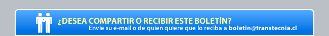 INSCRIPCION A BOLETINES TRANSTECNIA