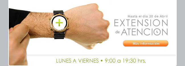 Extensi&oacute;n de horario de atenci&oacute;n