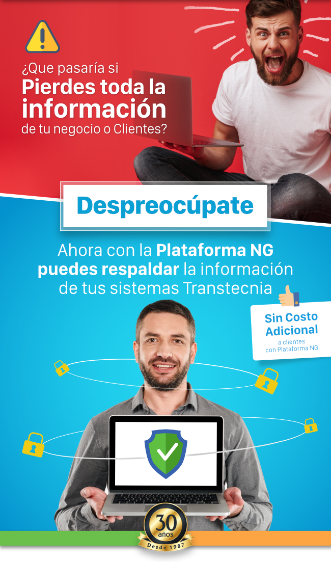 ¿Qué pasaría si pierdes toda la información de tu negocio o clientes?