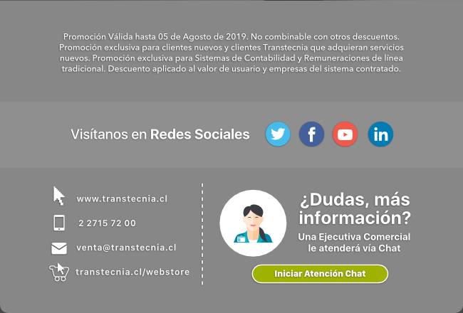 Visítanos en Redes Sociales