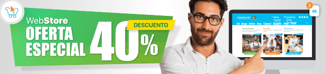 Oferta Especial WebStore 40% dscto