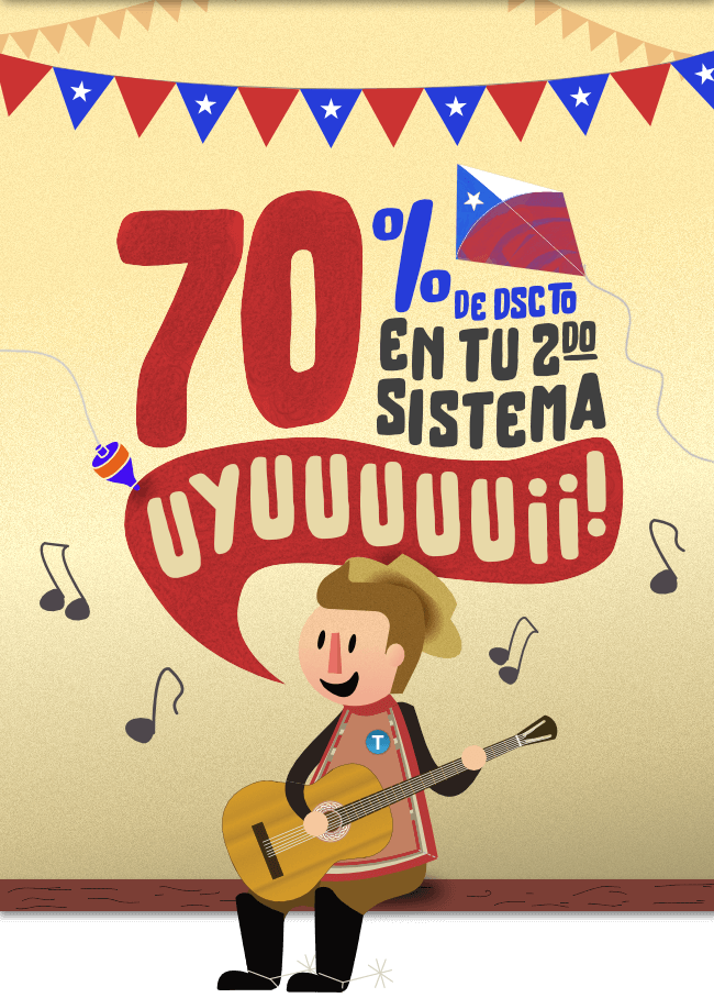 70% de dscto en tu 2do Sistema Transtecnia 70% de dscto en tu 2do Sistema Transtecnia