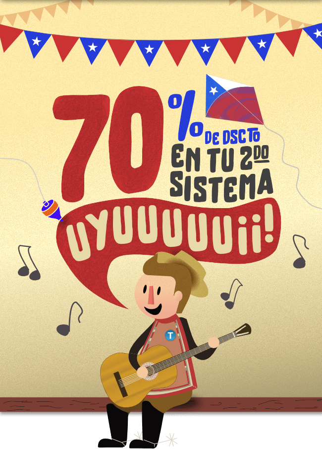 70% de dscto en tu 2do Sistema Transtecnia