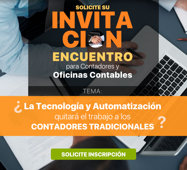 Solicite su Invitación al Encuentro para Contadores y Oficinas Contables