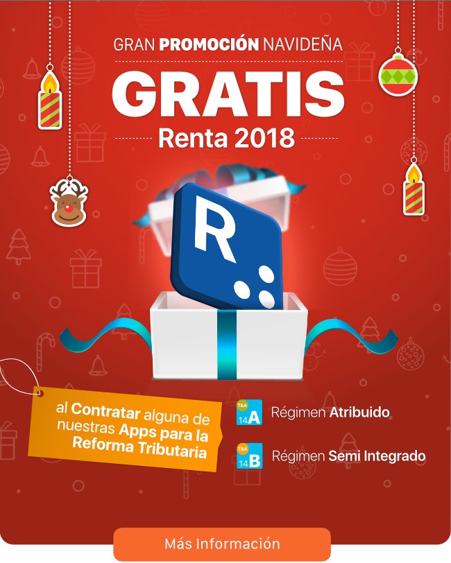 Transtecnia - Gran Promoción Navideña - GRATIS Renta 2018