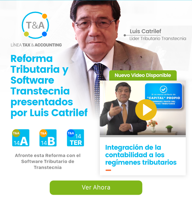 Reforma Tributaria y Software Transtecnia presentados por Luis Catrilef
